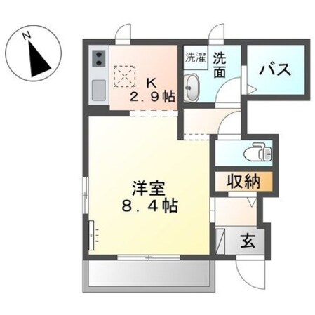 庄内緑地公園駅 徒歩5分 1階の物件間取画像